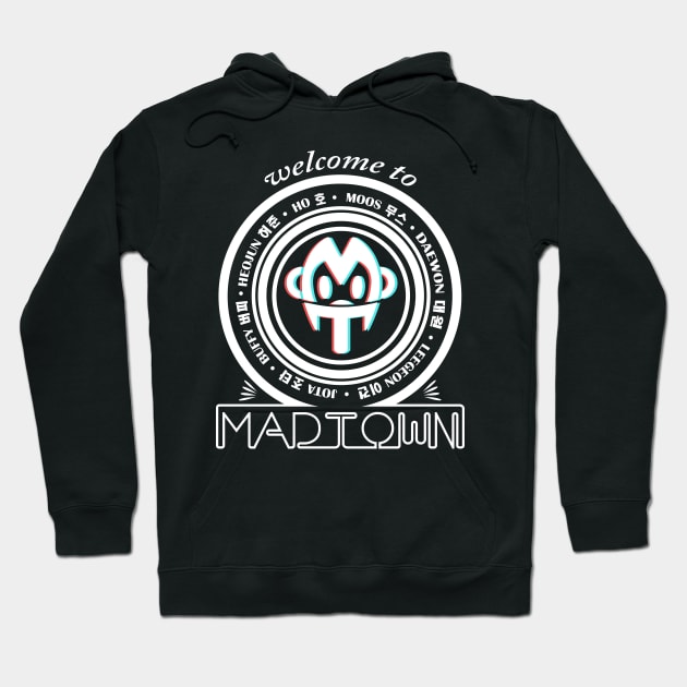 Madtown Logo - Welcome v2 Hoodie by JO_D_D